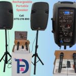 Branded Karaoke Rechargeable Portable Speaker