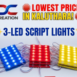 3 LED SCRIPT LIGHT