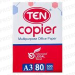 A3 80gsm - Ten Copier (500sheets)