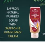 Saffron natural Fairness scrub with Saffron and Kunkumadee Thailam