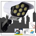 Security dumy camera lights 3 model wall lamp