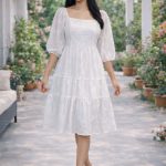 Tiny bloom short frock